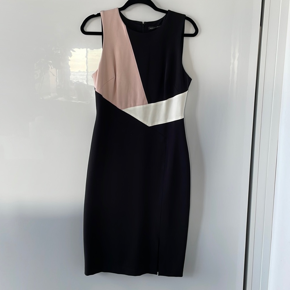 White House Black Market, excellent condition black dress size 6.